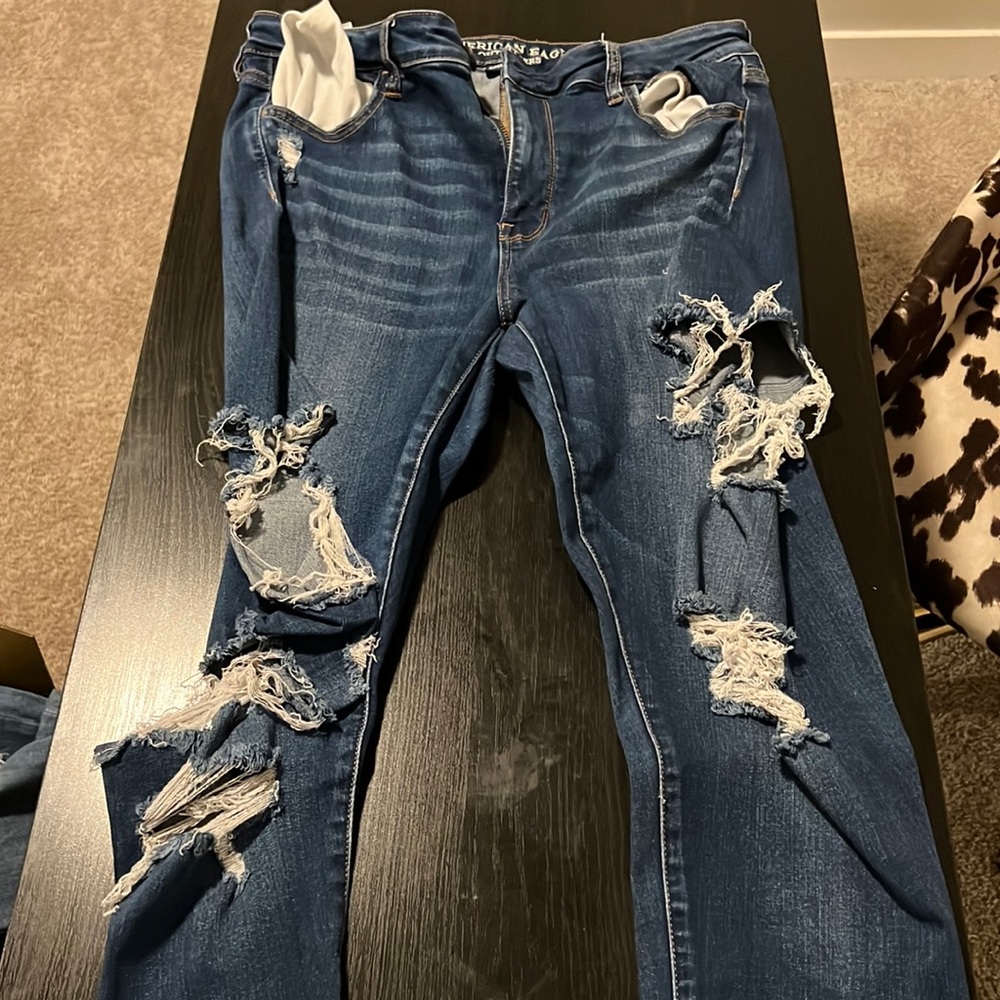 American eagle jeggings super stretch x